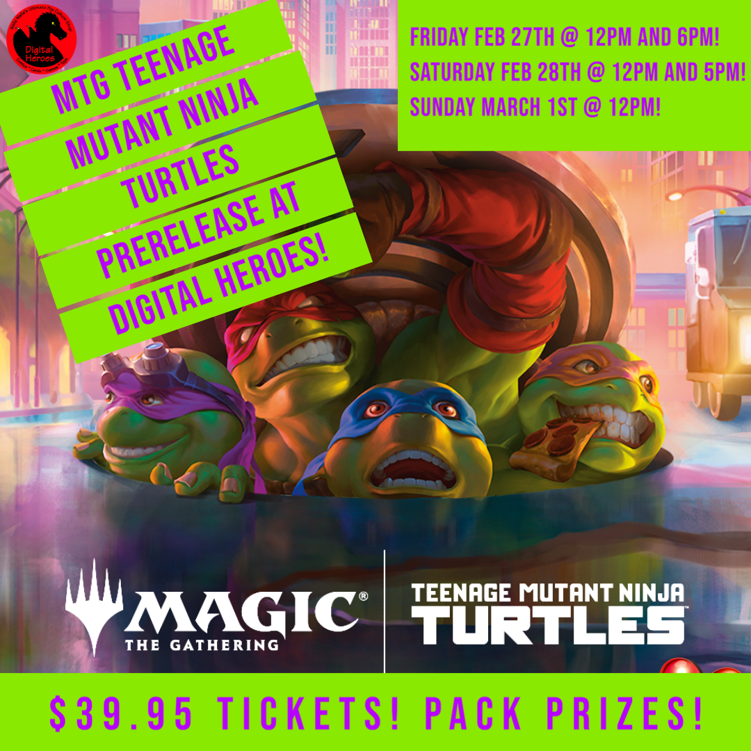 03/01/2026 MTG Teenage Mutant Ninja Turtles Noon Prerelease Ticket