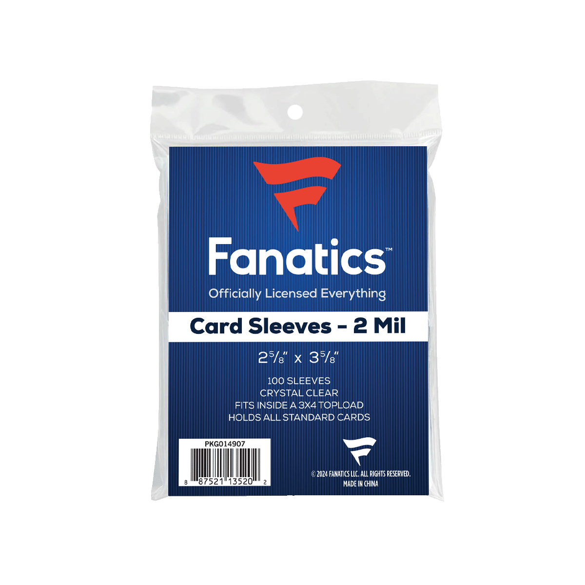 Fanatics Soft Sleeves - 100 Count