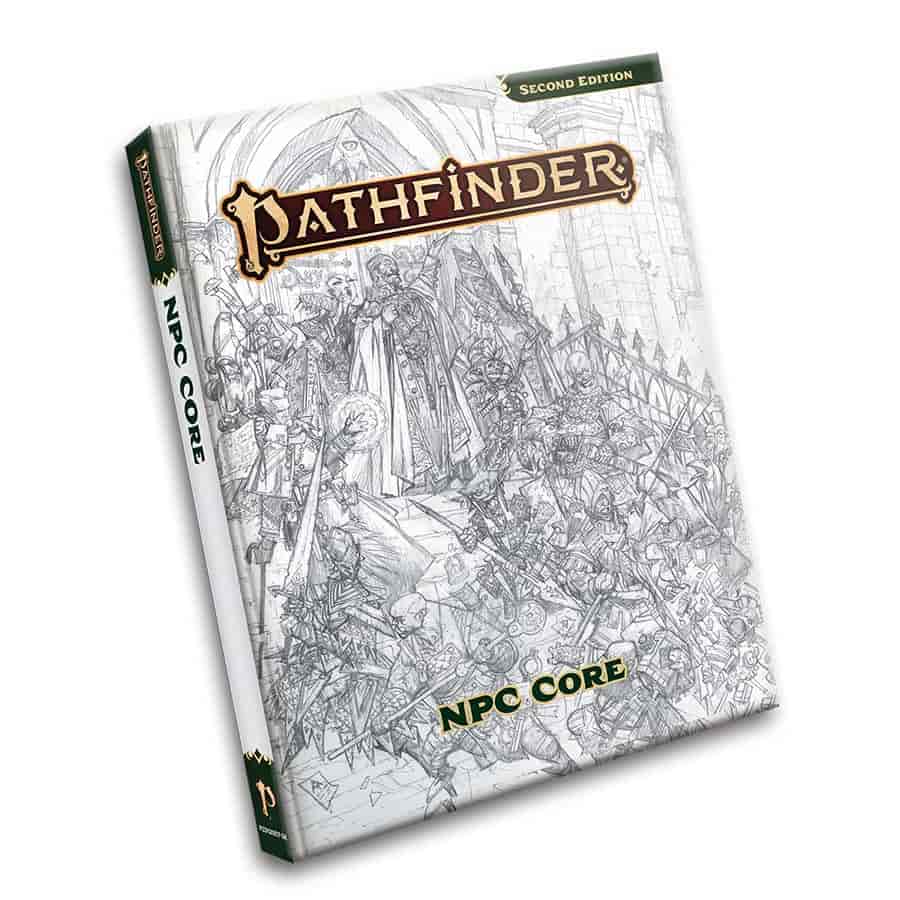 Pathfinder 2nd Edition: NPC Core (Sketch Cover)