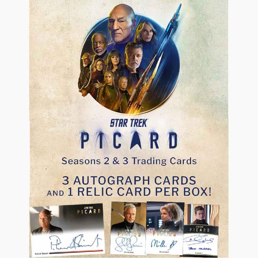 2024 Star Trek Picard Seasons 2 & 3 - Box of Cards (24 Packs)
