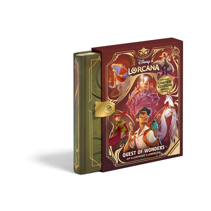 DISNEY LORCANA: QUEST OF WONDERS- AN ILLUMINEER'S LOREBOOK