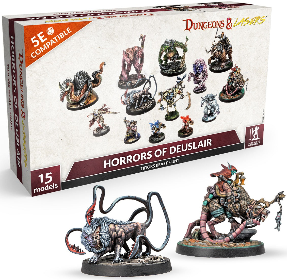 Dungeons & Lasers: Miniatures - Horrors of Deuslair