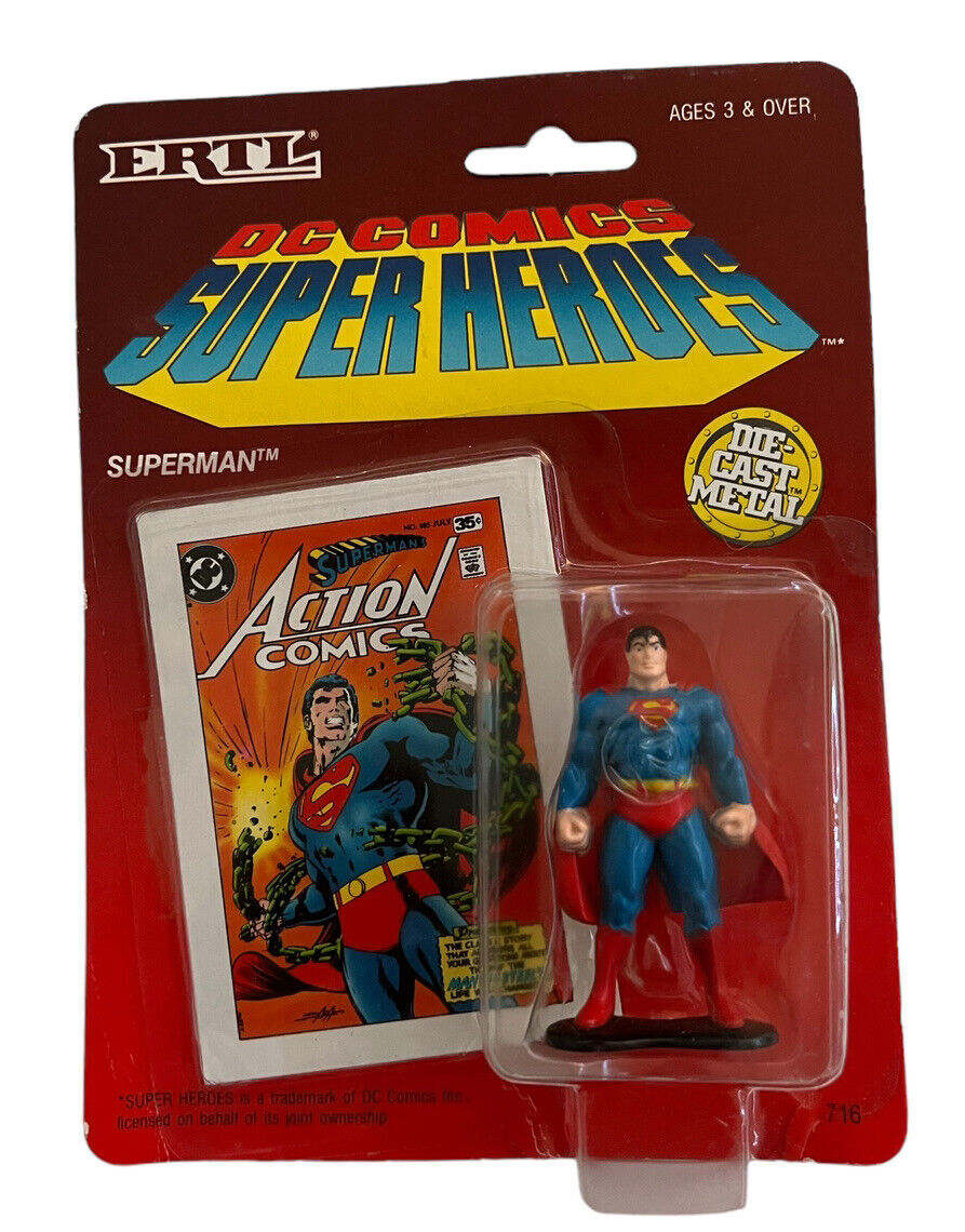 1990 ERTL DC Comics Super Heroes Superman 716