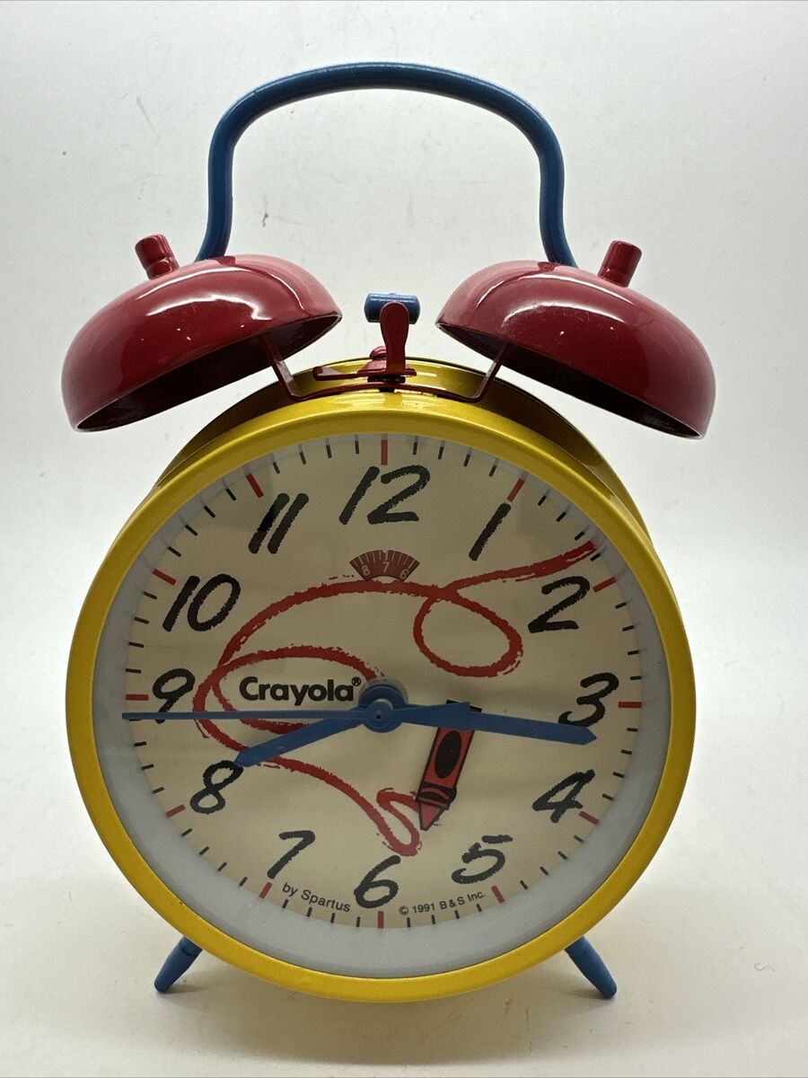 1991 Crayola Alarm Clock