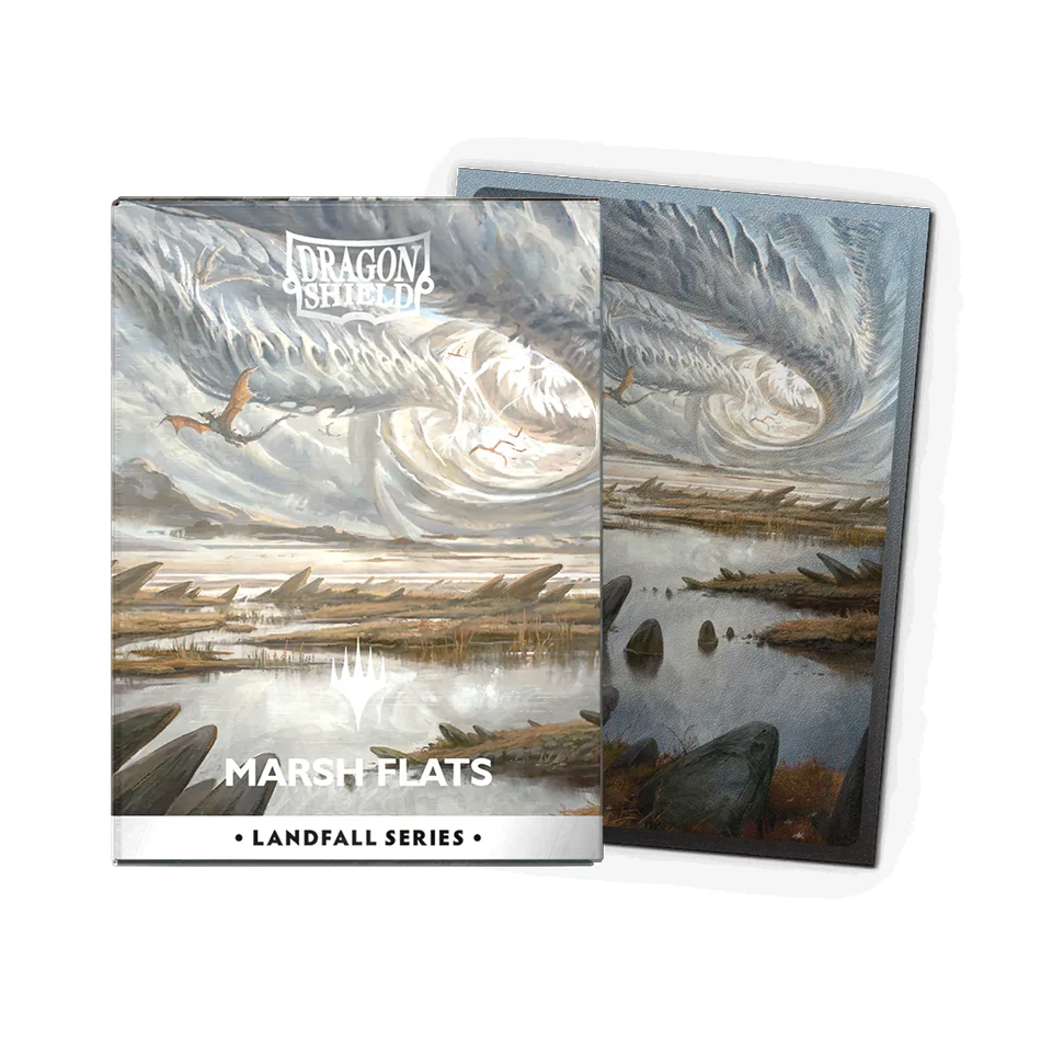 Dragon Shield 'Landfall Series' - Marsh Flats - Matte Dual Art Sleeves 100ct