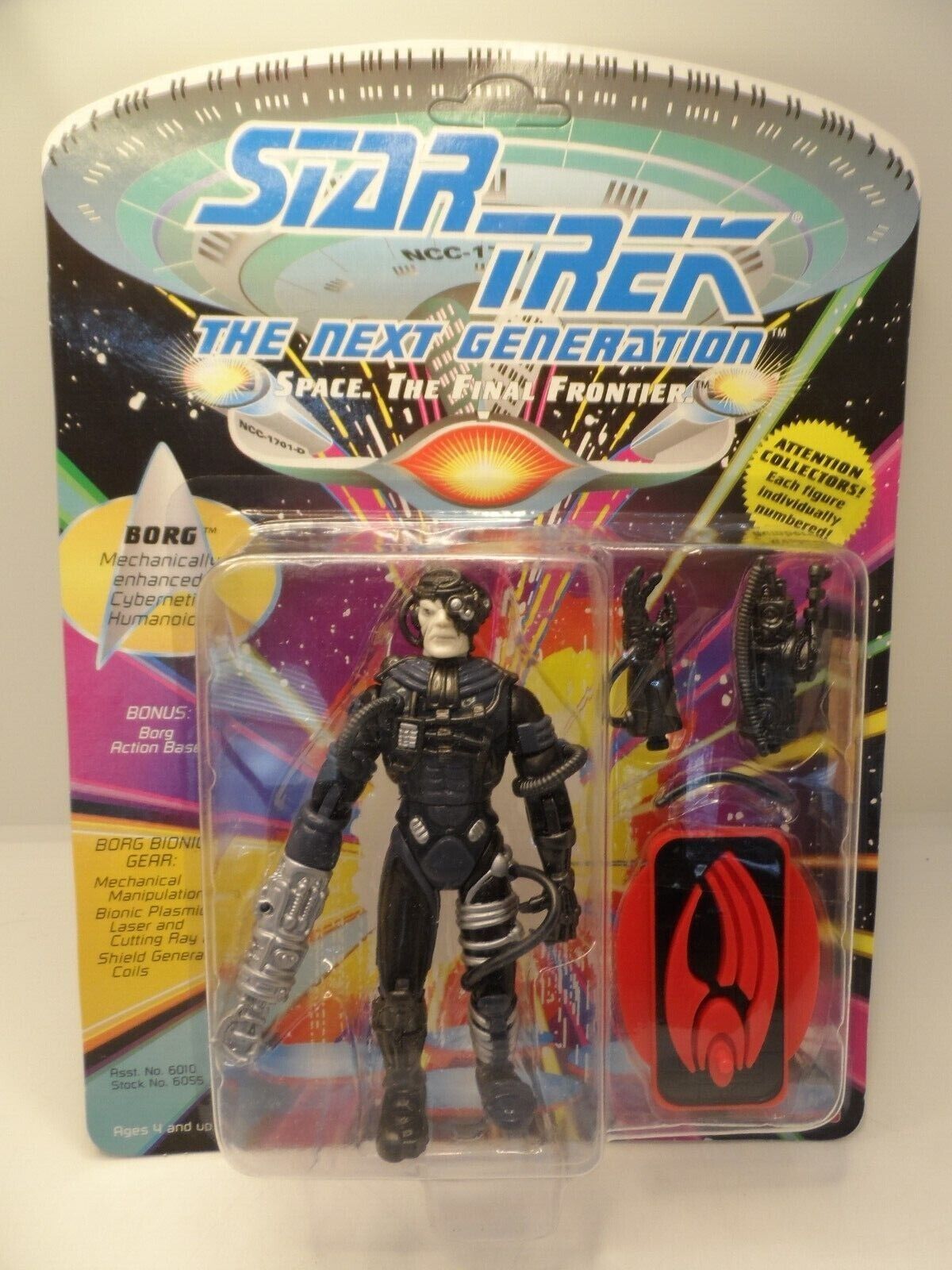 1993 Playmates Star Trek The Next Generation Borg Action Figure