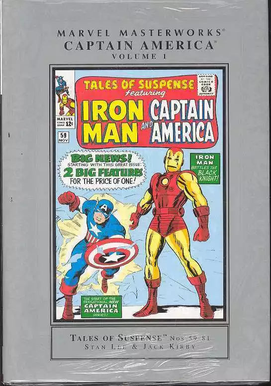 MARVEL MASTERWORKS CAPTAIN AMERICA HC VOL 01 NEW PTG