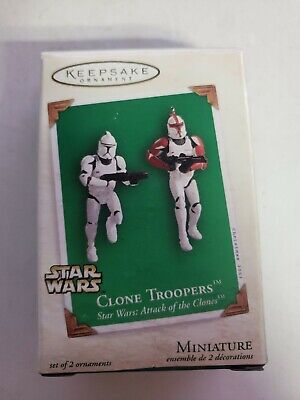 2003 Hallmark Keepsake Ornament Star Wars Clone Troopers