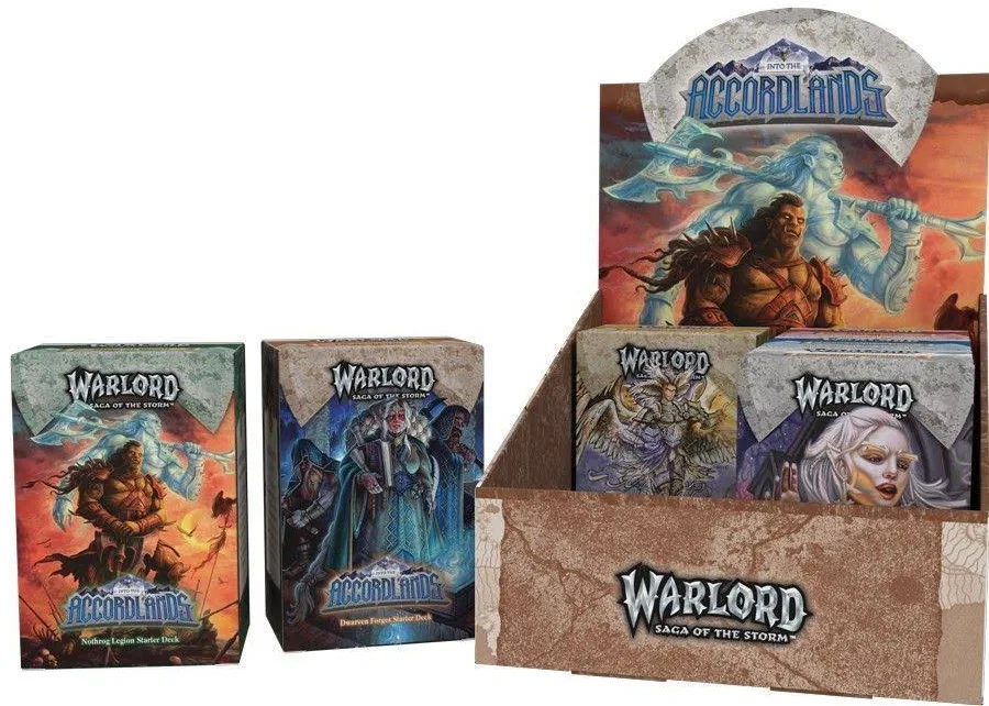 Warlord CCG: Saga of the Storm - Into the Accordlands Starter Decks