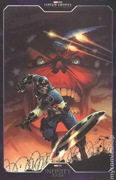 CAPTAIN AMERICA/IRON MAN 1 KUBERT INFINITY SAGA PHASE 1 VARIANT