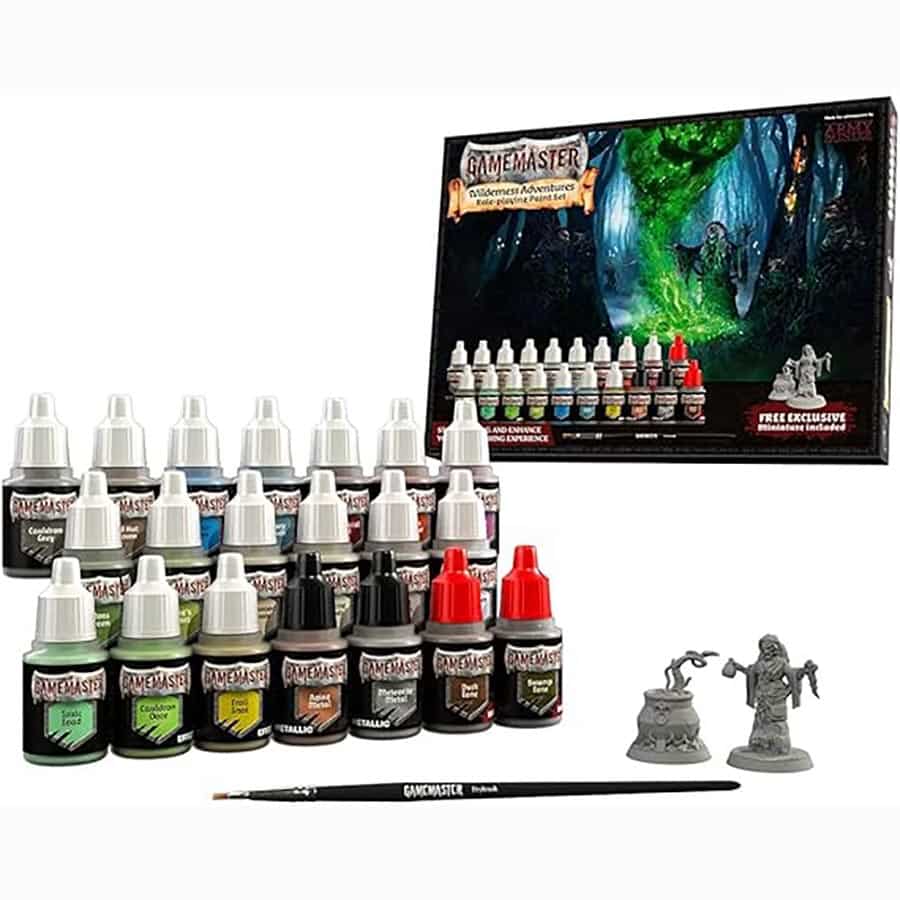 Gamemaster: Wilderness Adventures RPG Paint Set
