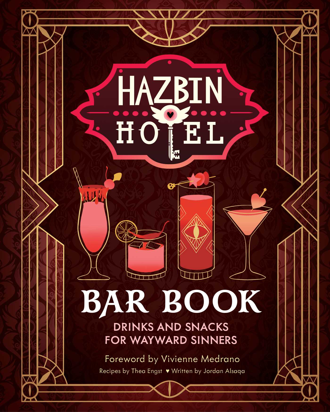 Hazbin Hotel Bar Book Hardcover (Mature)