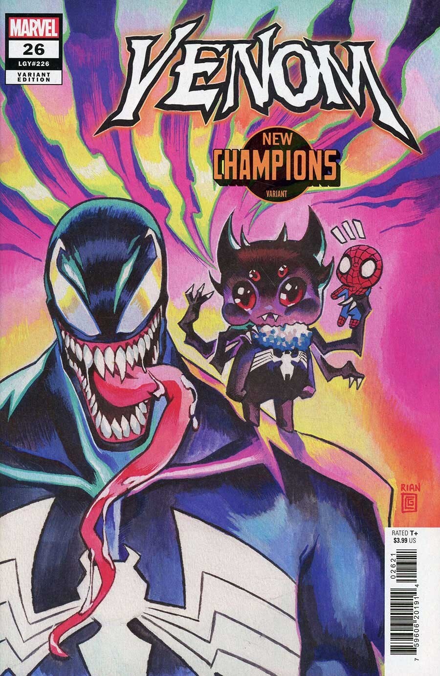 Venom #26 Rian Gonzales New Champions Variant