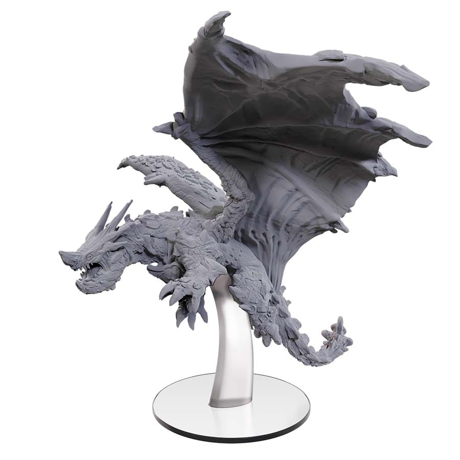 Pathfinder Deep Cuts Miniatures - Unpainted : Adult Adamantine Dragon