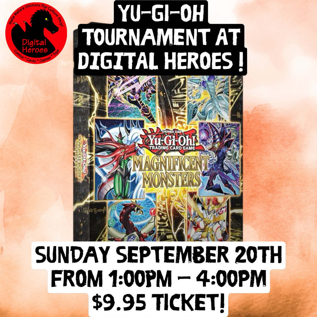 09/20/2026 1:00PM Yu-Gi-Oh Local Event Ticket