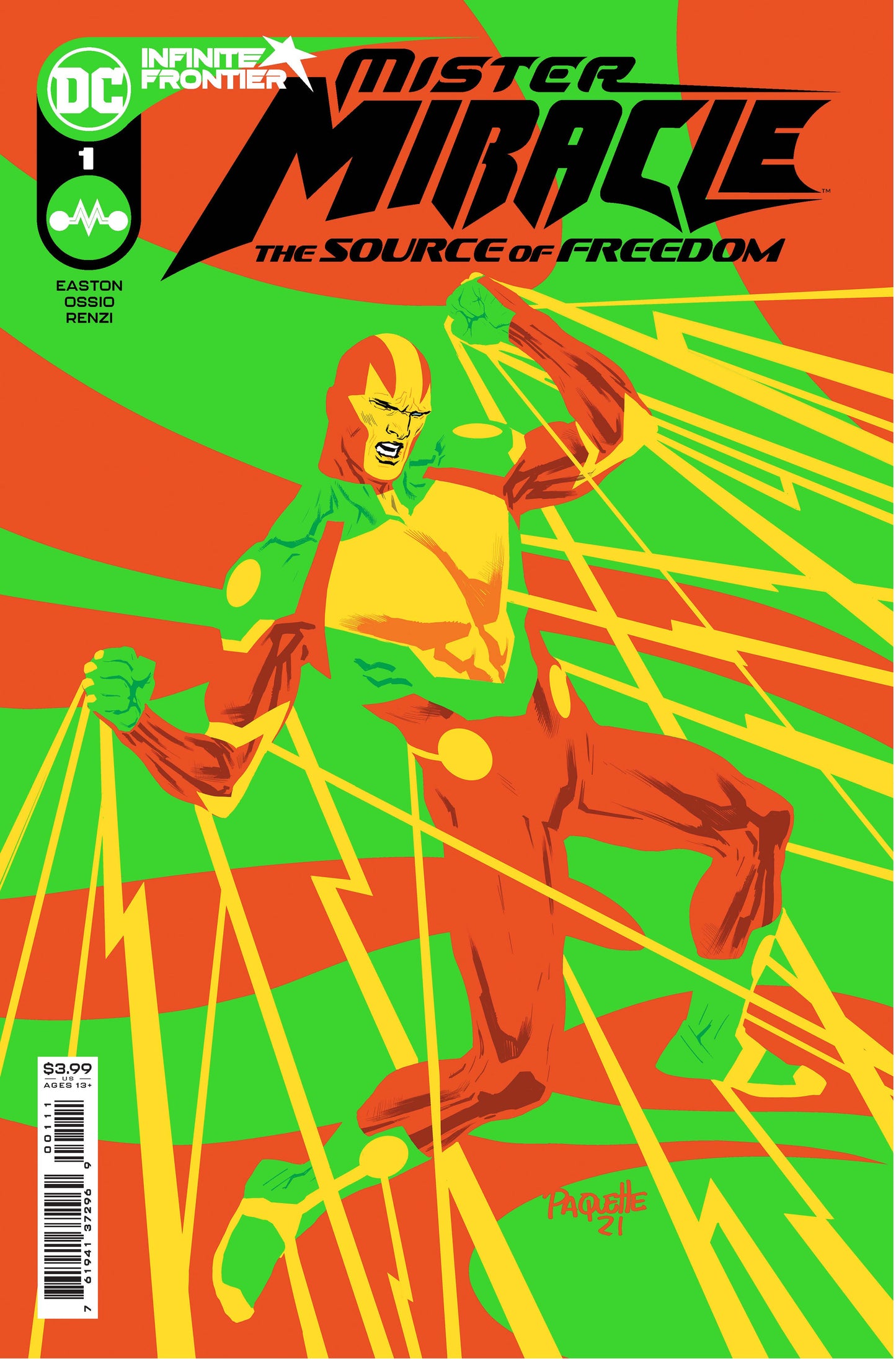 MISTER MIRACLE THE SOURCE OF FREEDOM #1 (OF 6) CVR A YANICK