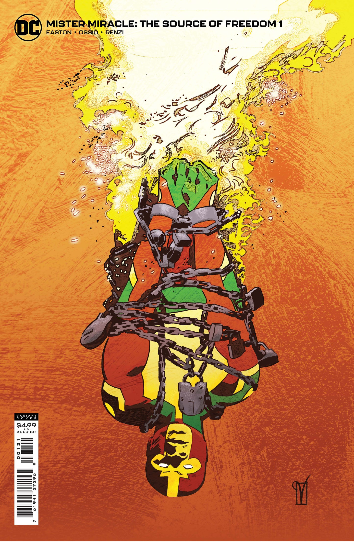 MISTER MIRACLE THE SOURCE OF FREEDOM #1 (OF 6) CVR B VALENTI