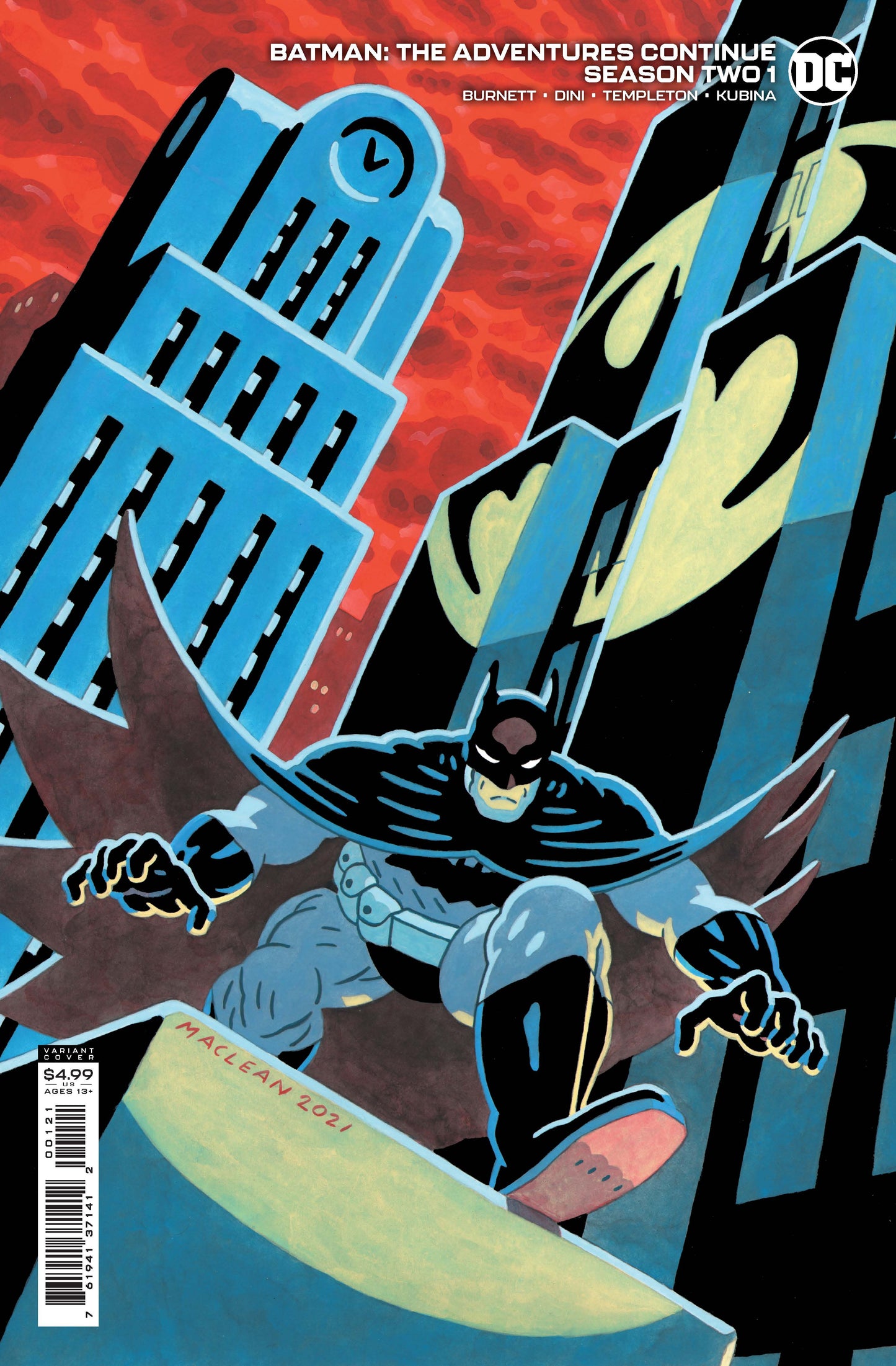 BATMAN THE ADVENTURES CONTINUE SEASON II #1 CVR B ANDREW MAC