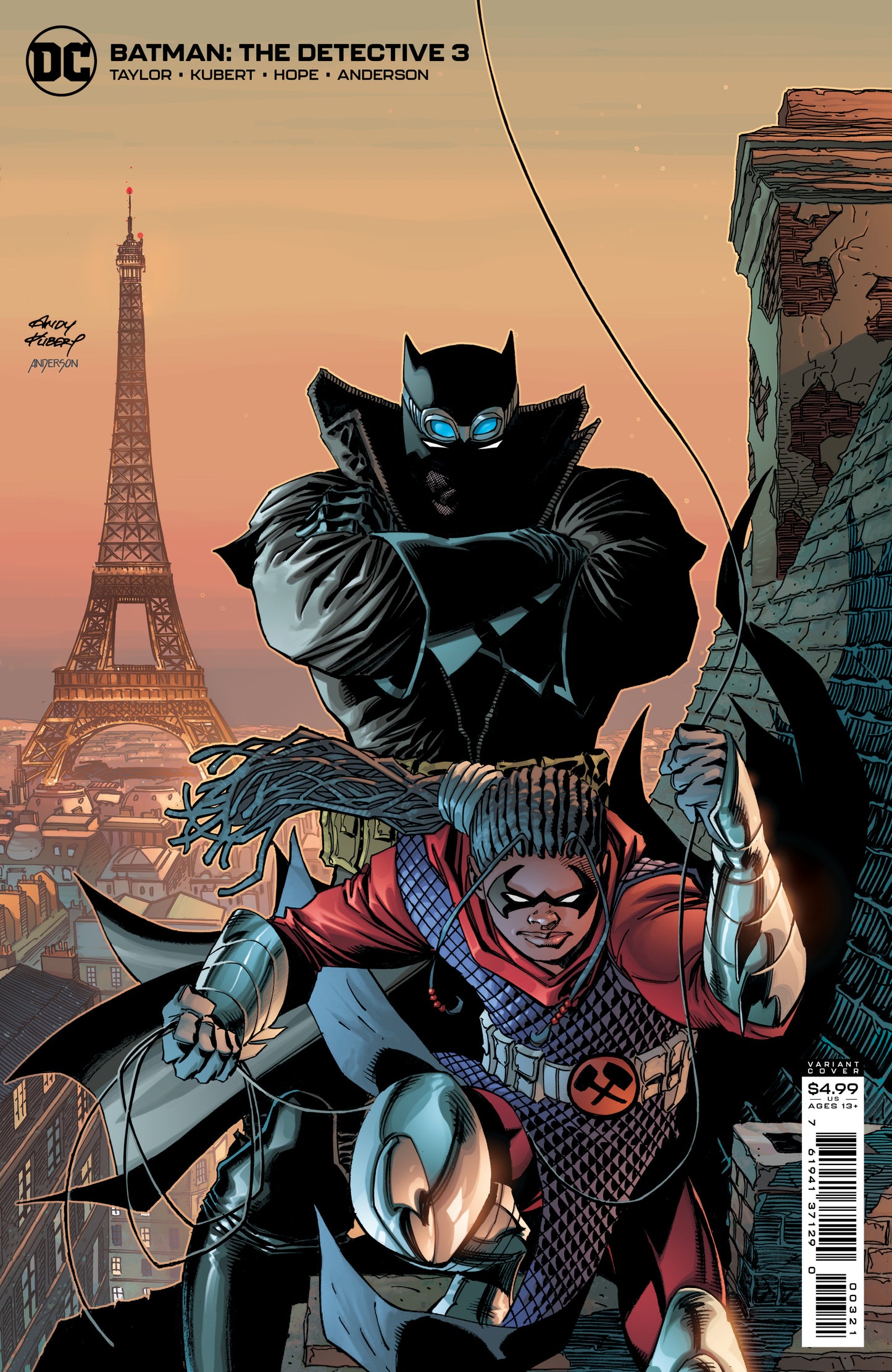 BATMAN THE DETECTIVE #3 (OF 6) CVR B ANDY KUBERT CARD STOCK