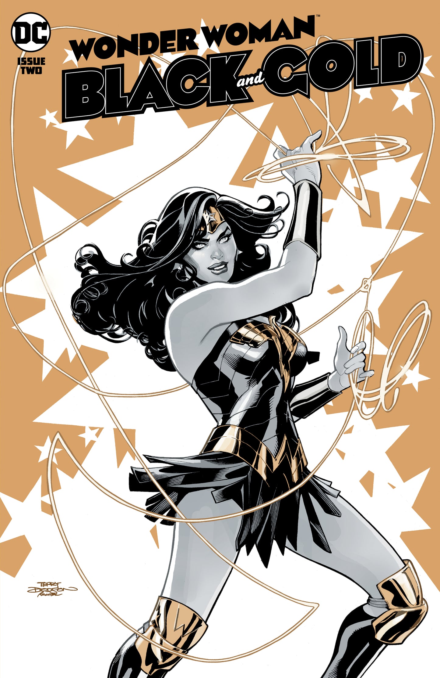 WONDER WOMAN BLACK & GOLD #2 (OF 6) CVR A TERRY DODSON
