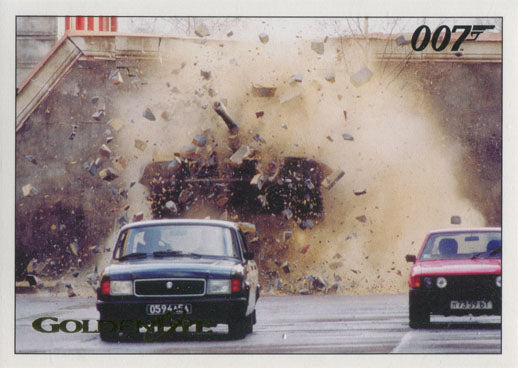 James Bond Archives 2015 Goldeneye Gold Parallel Chase Card 062 #069 of 125