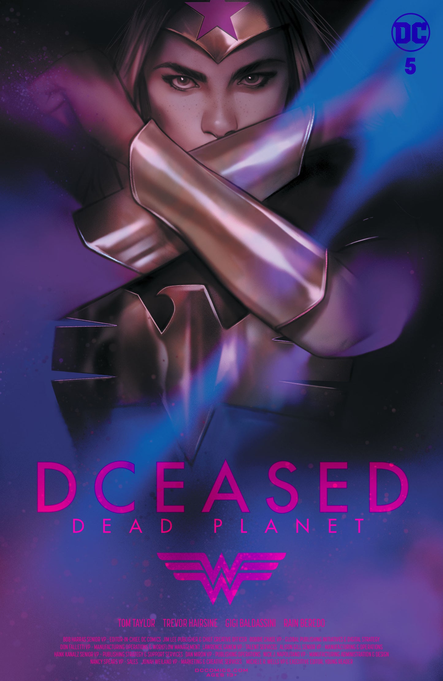 DCEASED DEAD PLANET #5 (OF 7) CVR C BEN OLIVER MOVIE HOMAGE