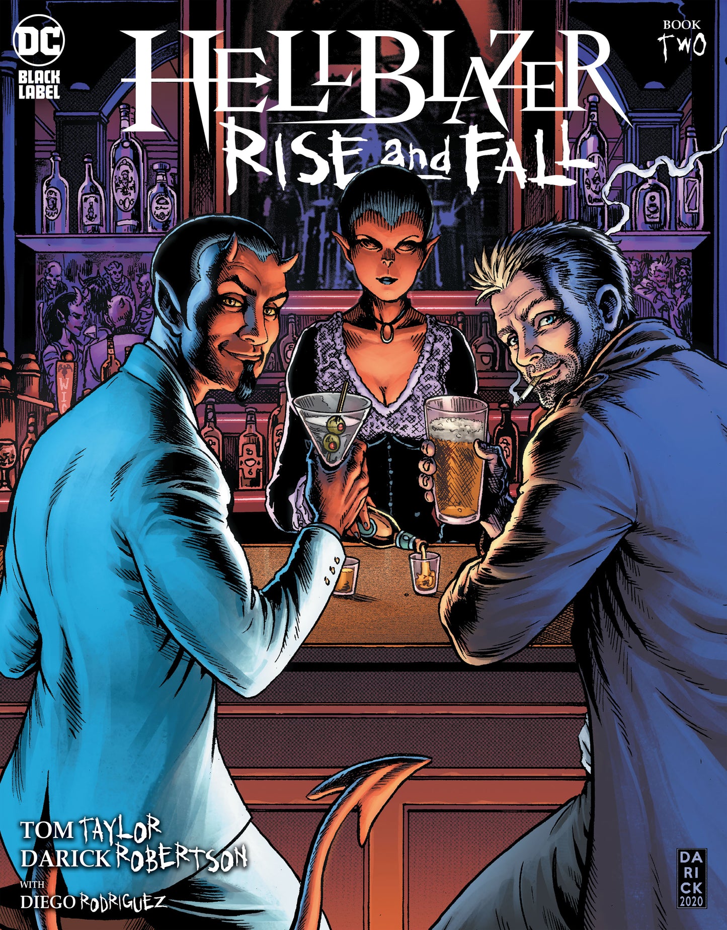 HELLBLAZER RISE AND FALL #2 (OF 3) CVR A DARICK ROBERTSON (M
