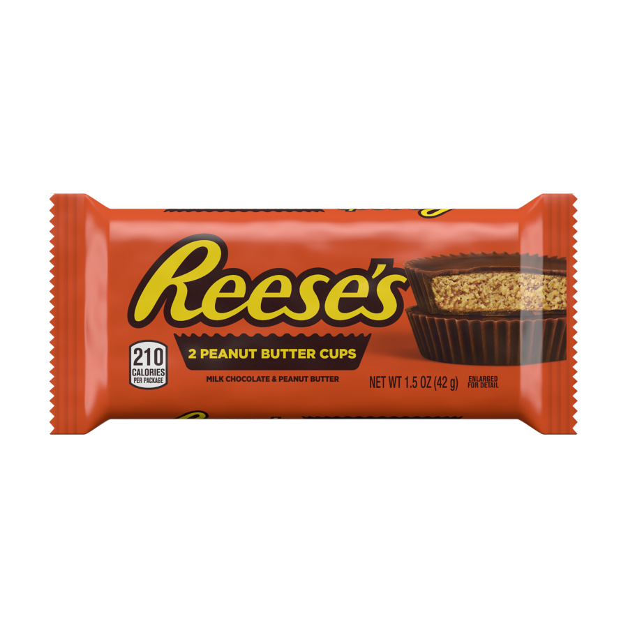 REESE'S Milk Chocolate Peanut Butter Cups 1.5 oz
