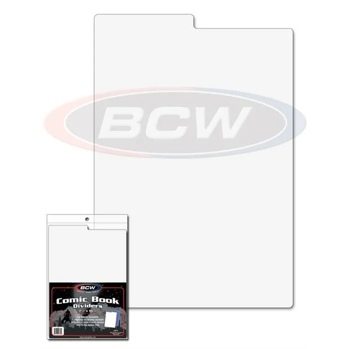 Comic Book Dividers