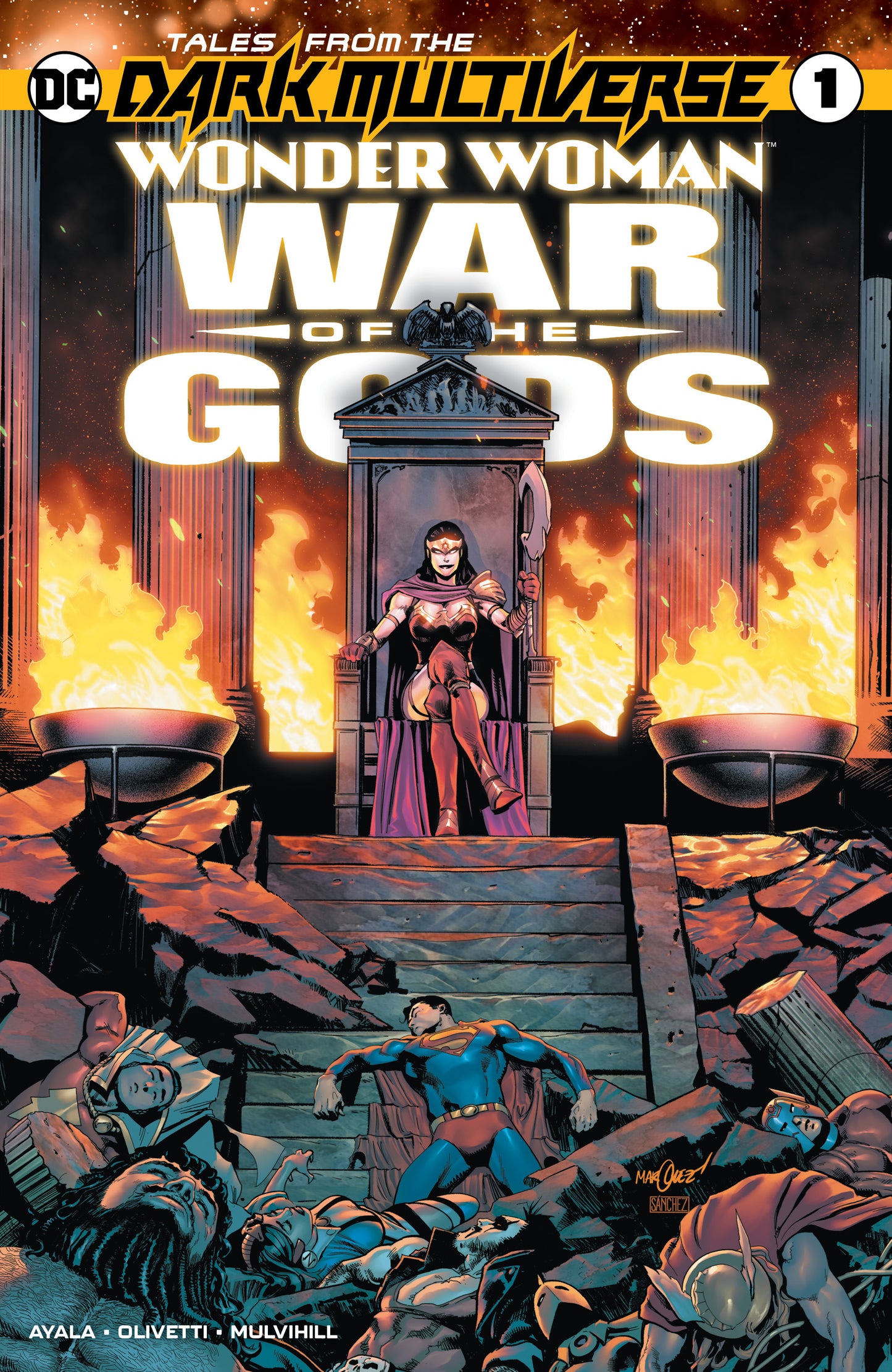 TALES FROM THE DARK MULTIVERSE WONDER WOMAN WAR OF THE GODS
