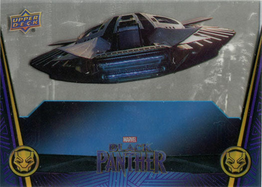 Marvel Black Panther Acetate Parallel 10 Base Chase Card