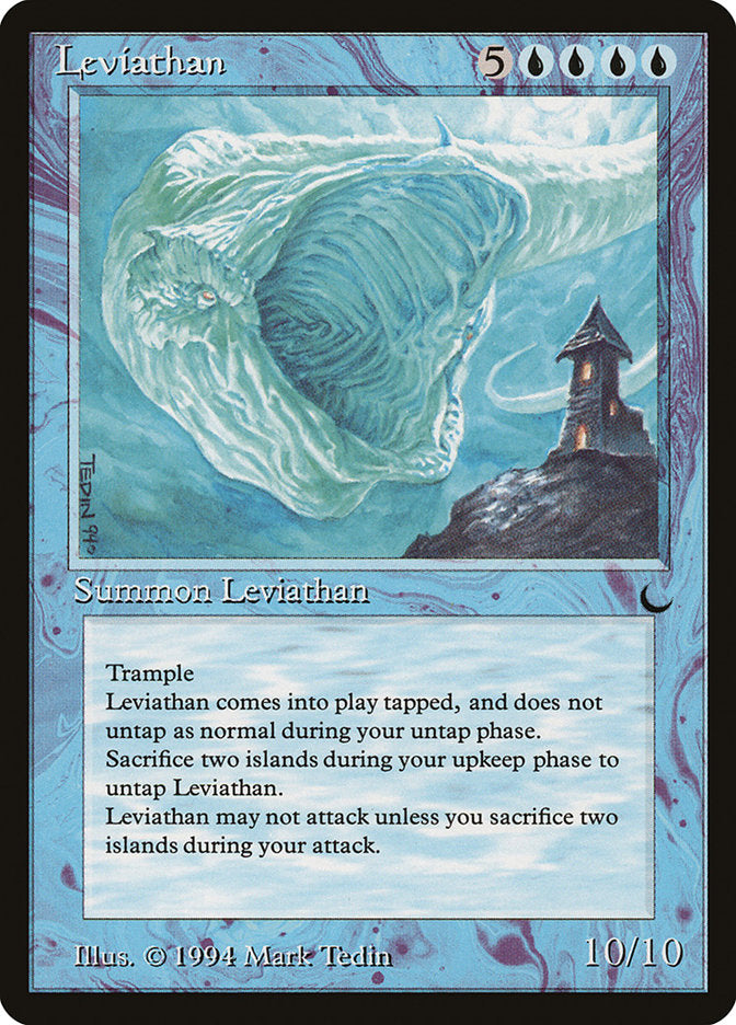 Magic The Gathering The Dark Rare Leviathan