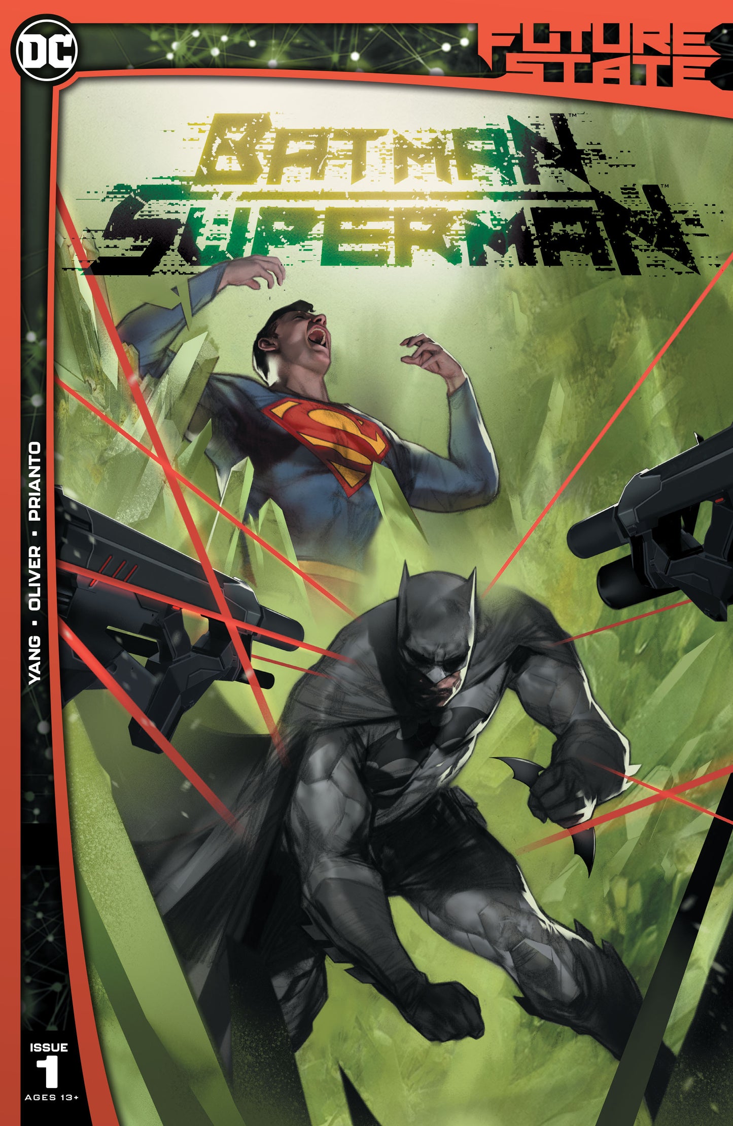FUTURE STATE BATMAN SUPERMAN #1 (OF 2) CVR A BEN OLIVER