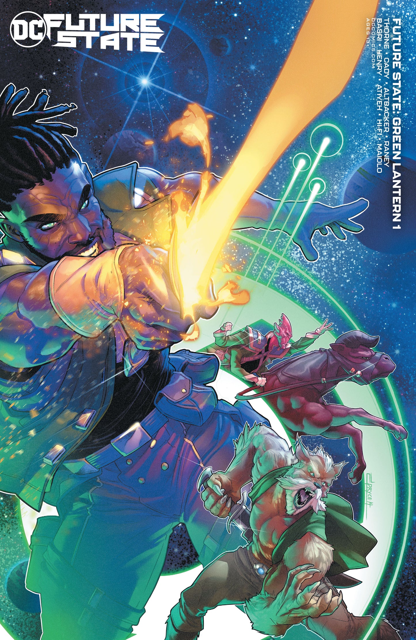 FUTURE STATE GREEN LANTERN #1 (OF 2) CVR B JAMAL CAMPBELL CA