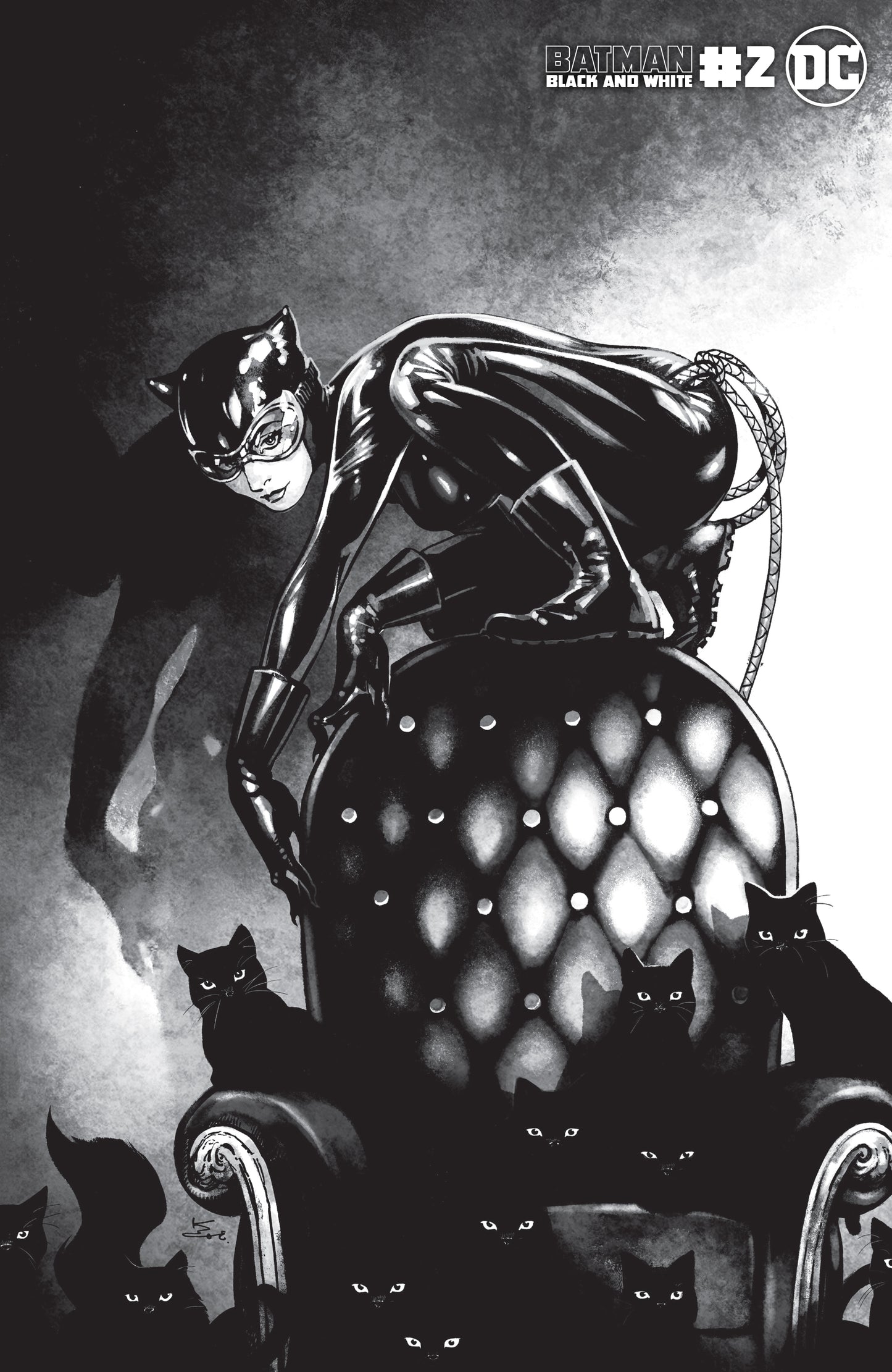 BATMAN BLACK AND WHITE #2 (OF 6) CVR C KAMOME SHIRAHAMA CATW