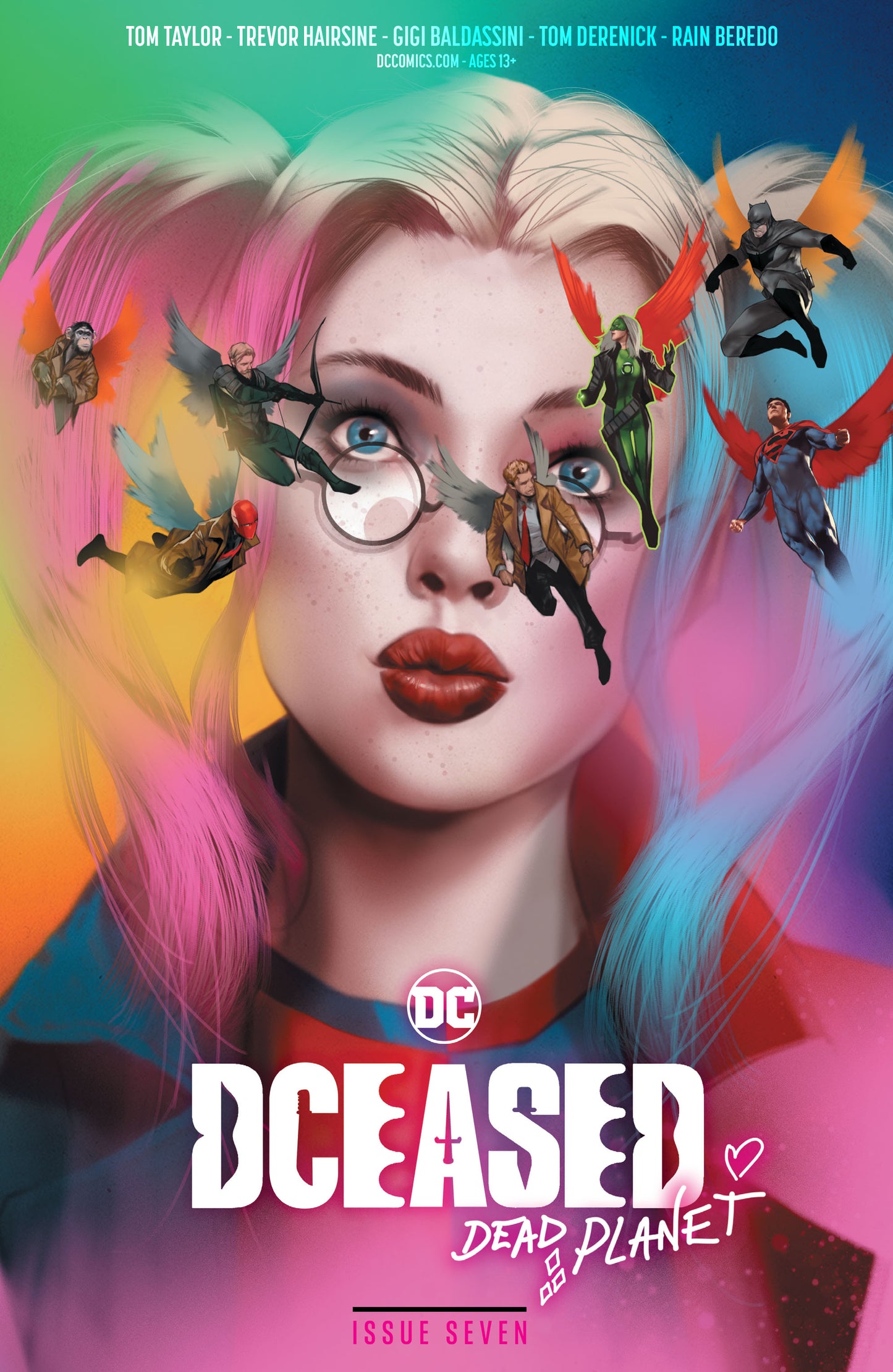 DCEASED DEAD PLANET #7 (OF 7) CVR C BEN OLIVER MOVIE HOMAGE