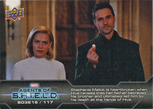 Marvel Agents of SHIELD Compendium Season 3 Chase Card 117 S03E16