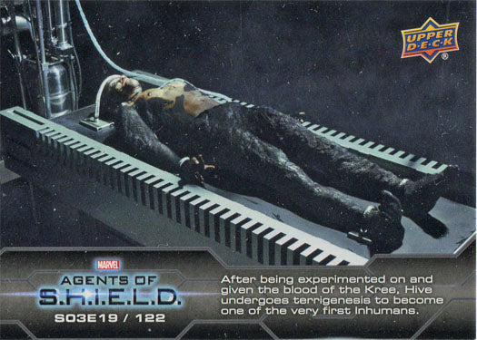 Marvel Agents of SHIELD Compendium Season 3 Chase Card 122 S03E19