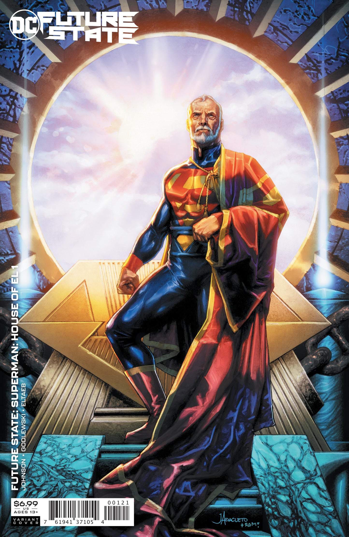 FUTURE STATE SUPERMAN HOUSE OF EL #1 (ONE SHOT) CVR B JAY AN