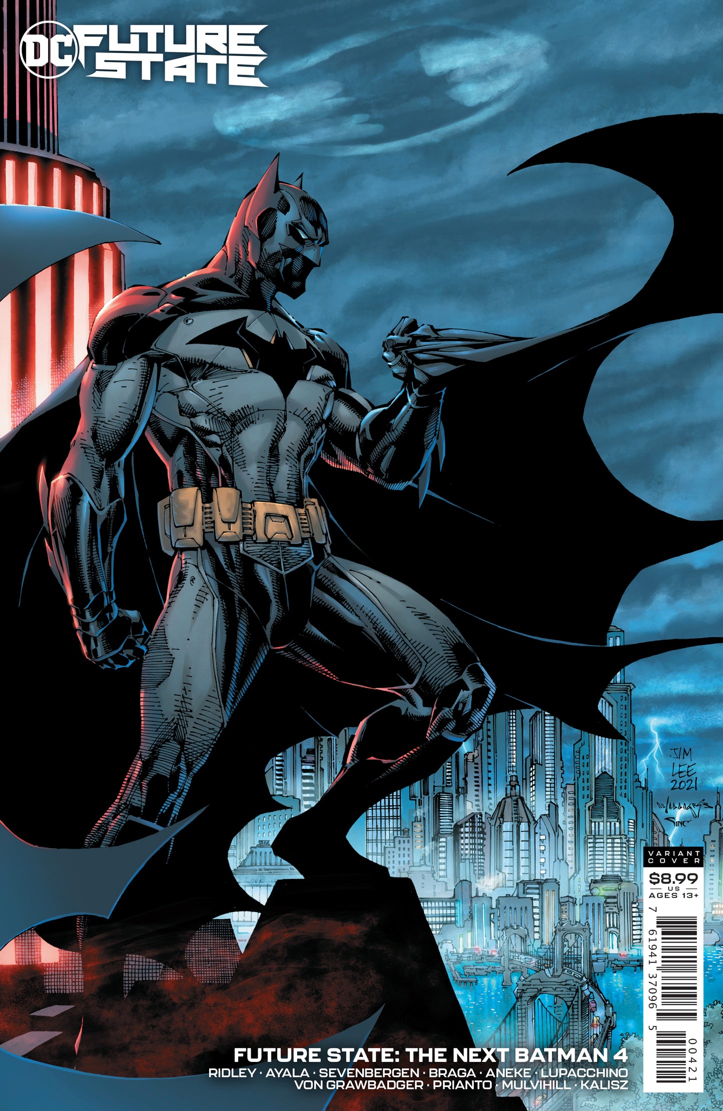 FUTURE STATE THE NEXT BATMAN #4 (OF 4) CVR B JIM LEE & SCOTT