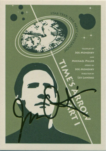 Star Trek TNG Portfolio Prints S2 Card 126 Gold Foil Stamped Parallel 070 of 125