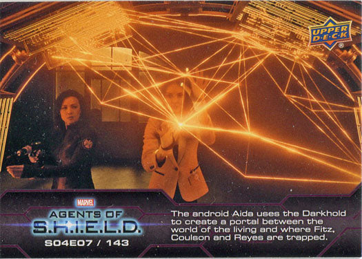 Marvel Agents of SHIELD Compendium Season 4 Chase Card 143 S04E07
