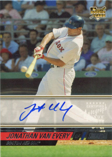 Topps Stadium Club 2008 Base Rookie Autograph Card 153 Jonathan Van Every