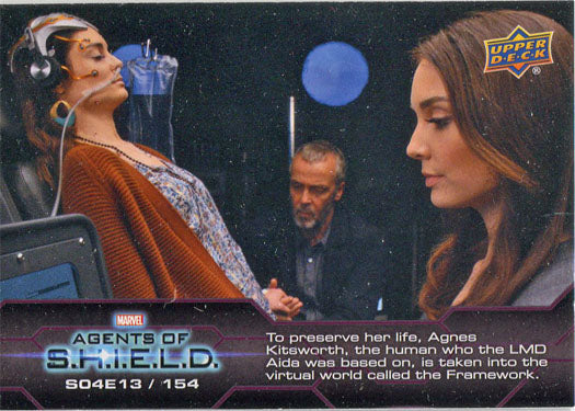Marvel Agents of SHIELD Compendium Season 4 Chase Card 154 S04E13
