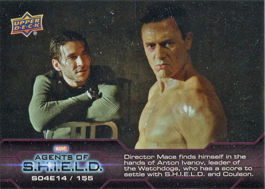 Marvel Agents of SHIELD Compendium Season 4 Chase Card 155 S04E14