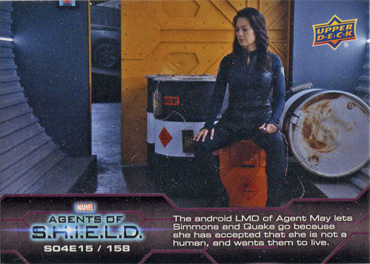 Marvel Agents of SHIELD Compendium Season 4 Chase Card 158 S04E15
