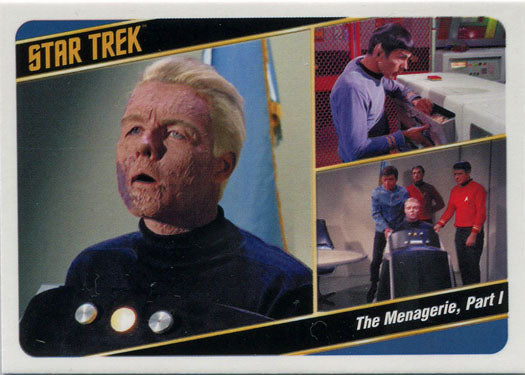 Star Trek TOS Captains Collection Case Topper Card 16a The Menagerie Part I
