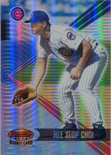 Bowmans Best Baseball 2001 Base Rookie Card 173 Hee Seop Choi