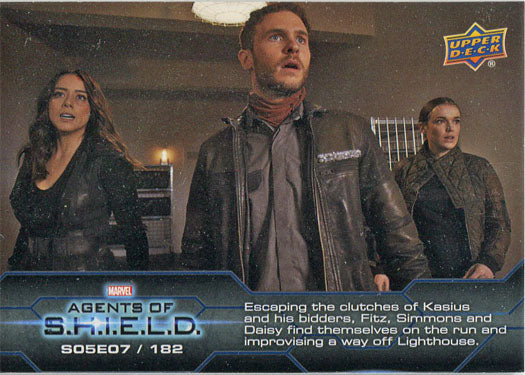 Marvel Agents of SHIELD Compendium Season 5 Chase Card 182 S05E07