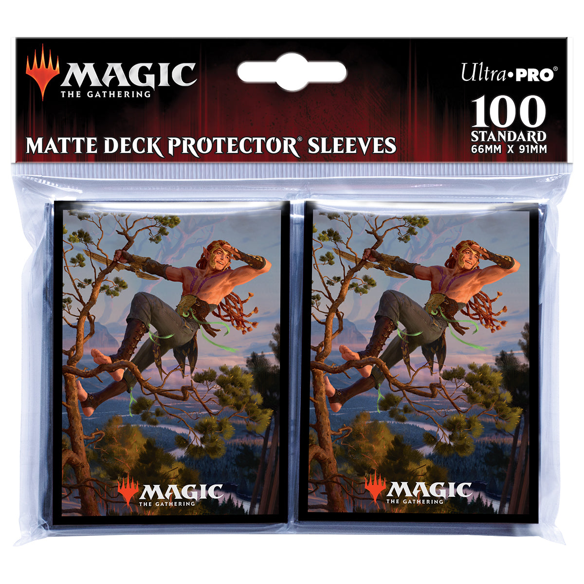 Kaldheim Deck Protector Sleeves featuring Tyvar Kell 100ct